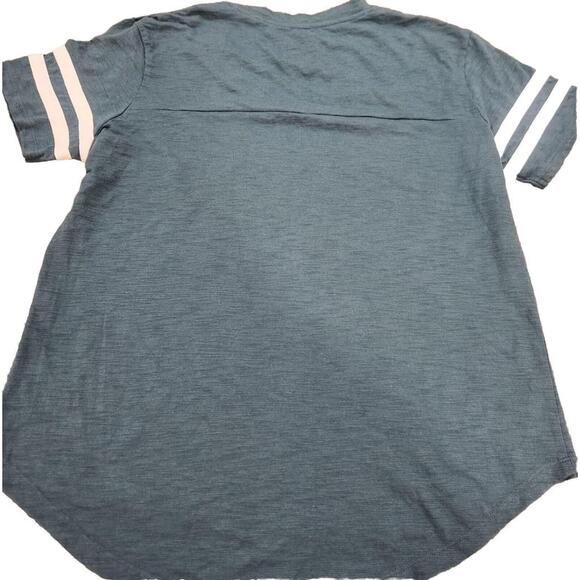 NFL PHILADELPHIA EAGLES WOMENS T-SHIRT MEDIUM GREEN SHORT SLEEVES LOGO GRAPHIC - Picture 6 of 6